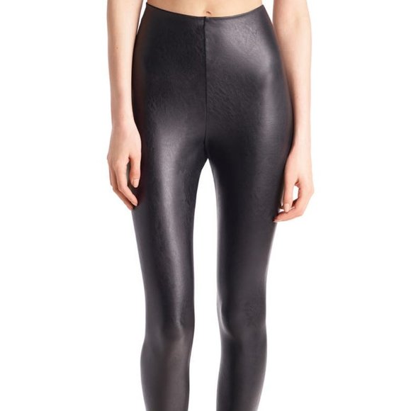 New Women's Commando Perfect Control Faux Leather Leggings - Picture 1 of 2